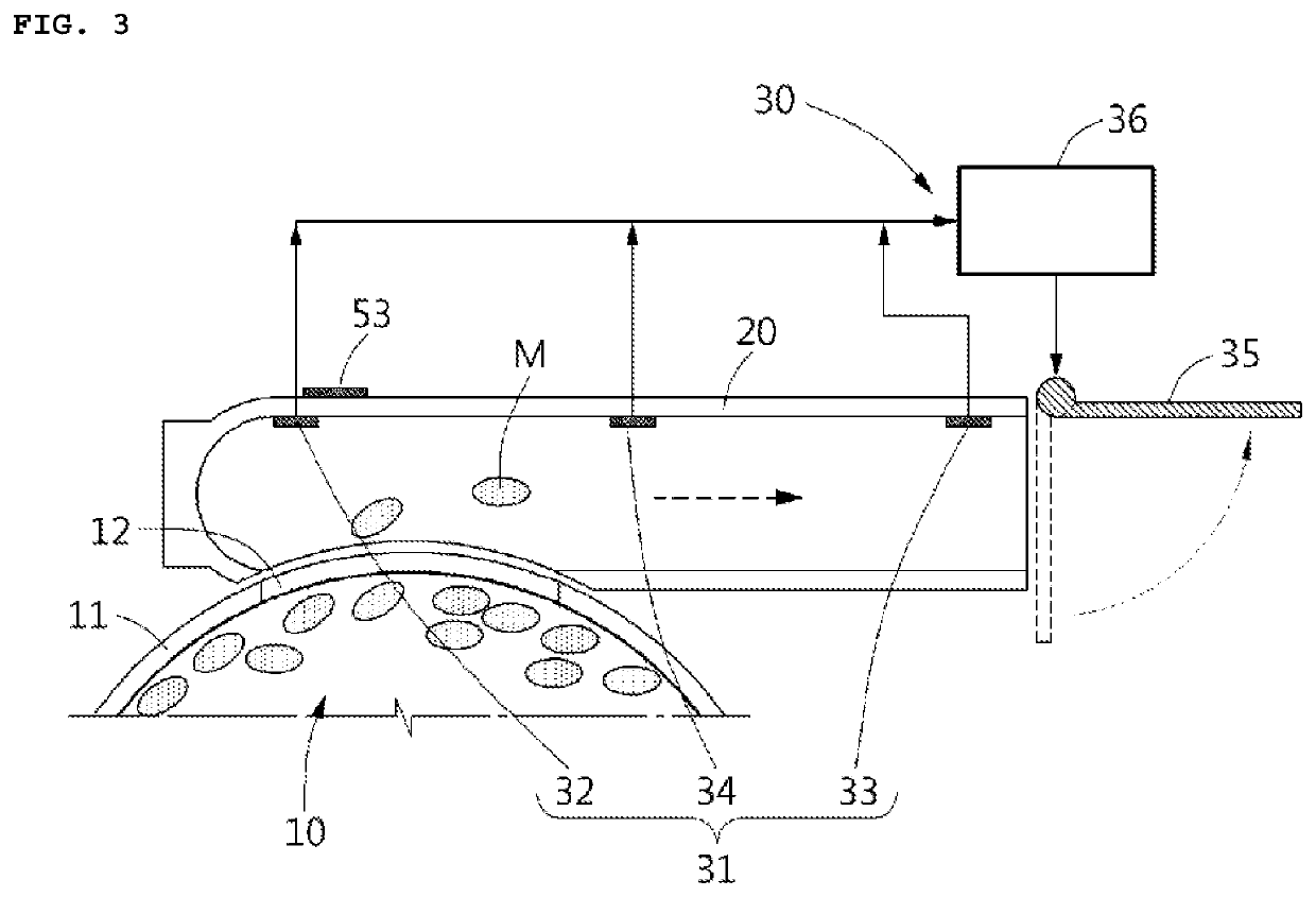 Drug packaging unit and drug transfer method for same