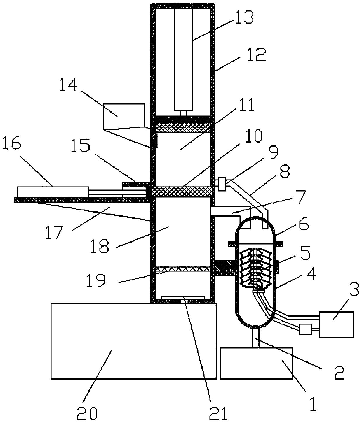 Production system and method for increasing yield of waxberry juice