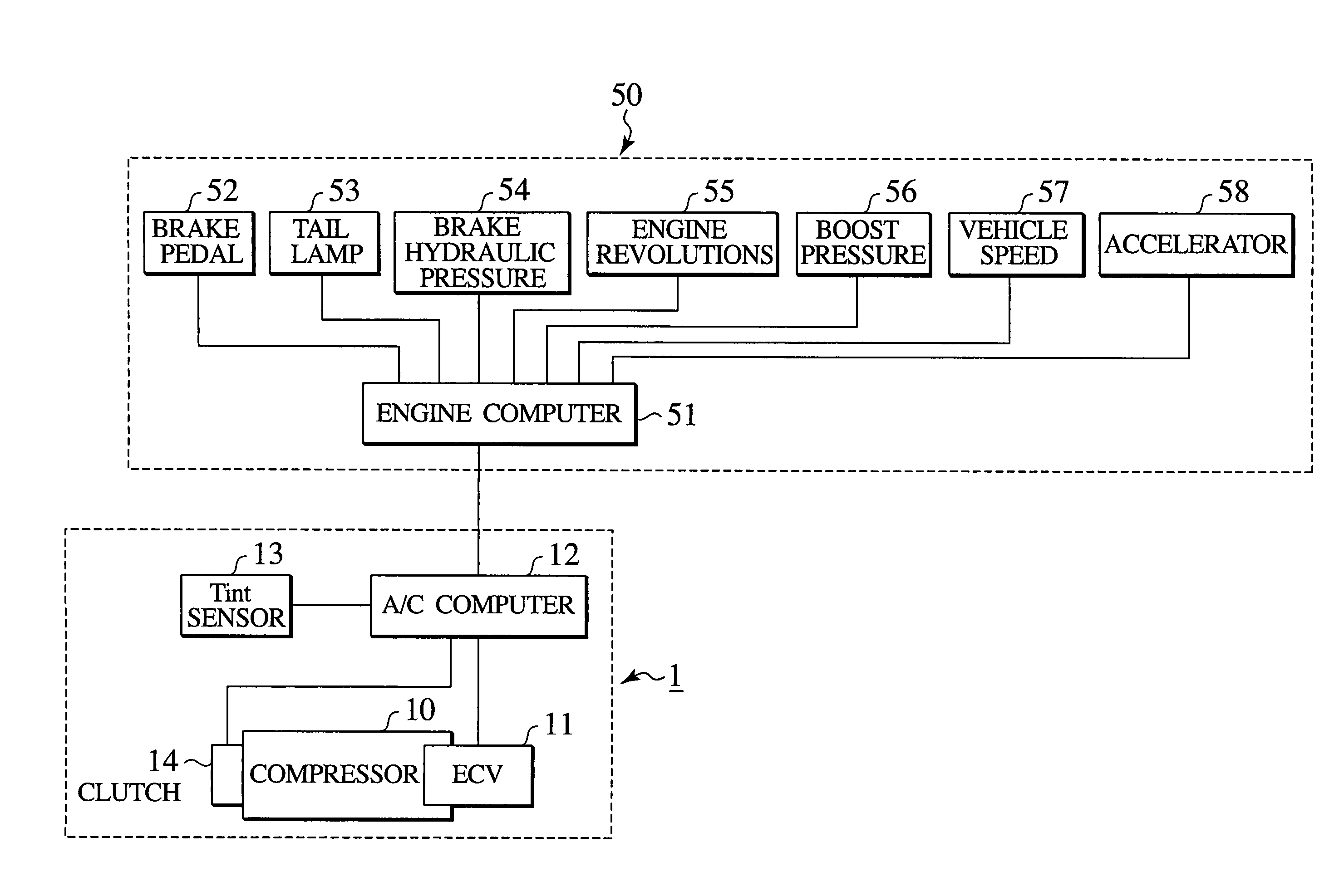 Vehicular air-conditioner and method of controlling the same