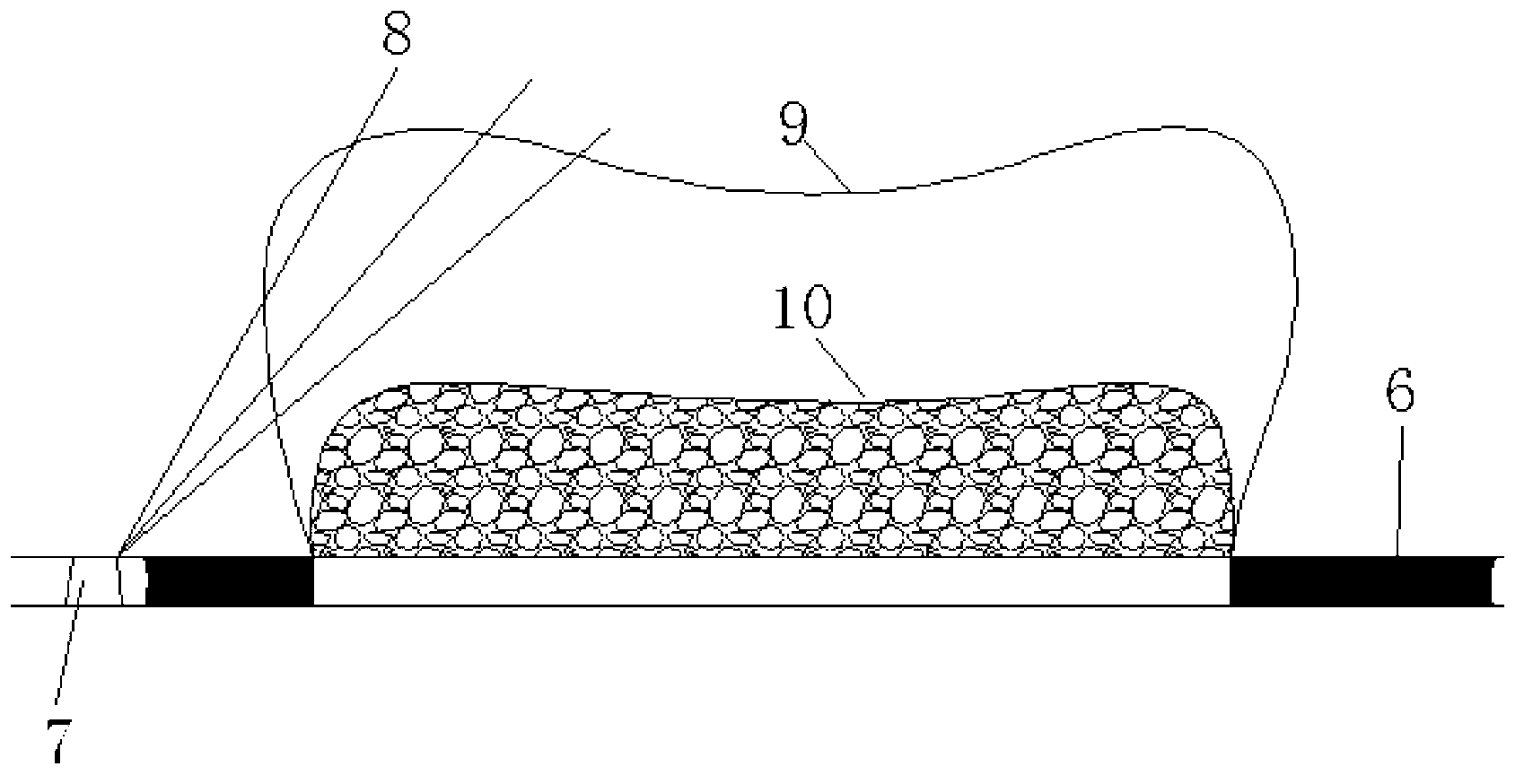 Assessment method and system of coalbed methane reserve volume at coal mining stable region