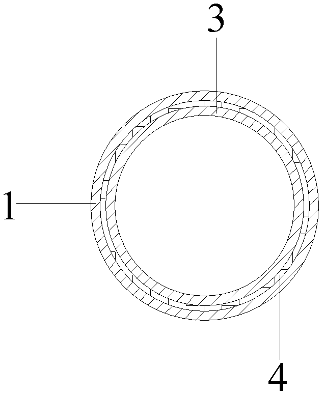 Air inlet and outlet pipe for air conditioner accessory