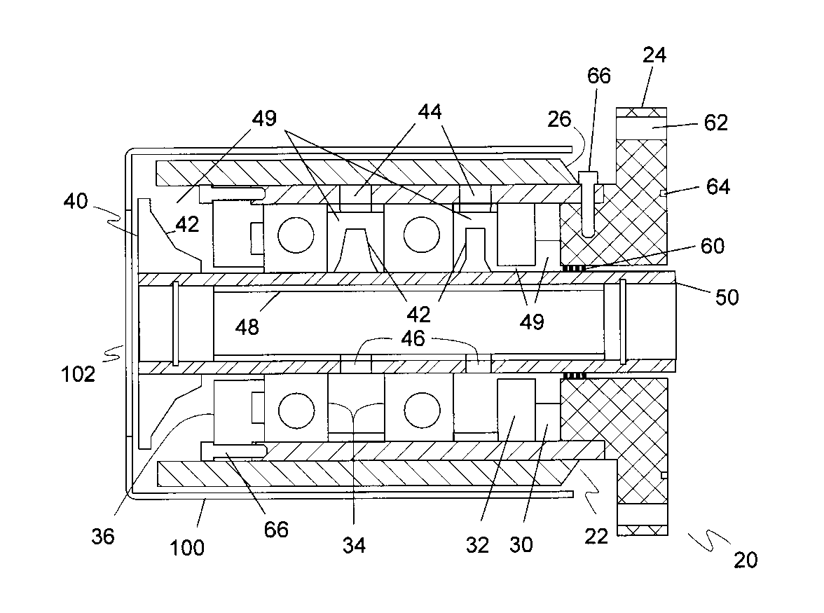 Self-cooling ferrfluid seal