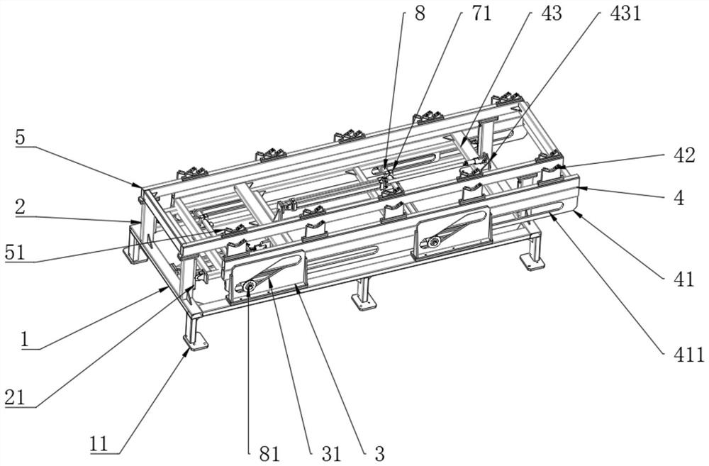 Large shaft tube stepping mechanism