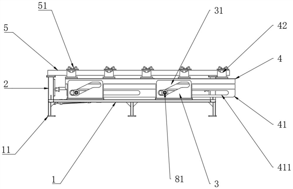 Large shaft tube stepping mechanism