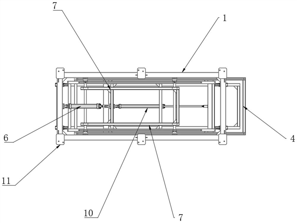 Large shaft tube stepping mechanism