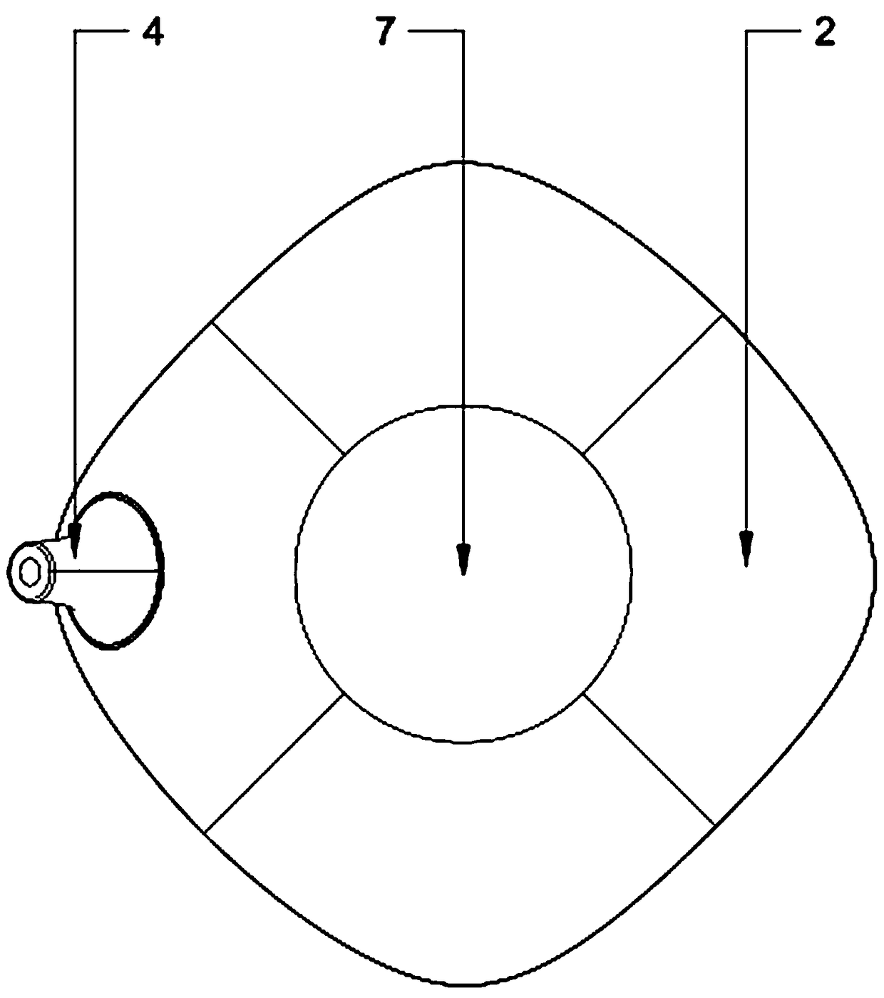 Ultrasonic cleaning sterilization device