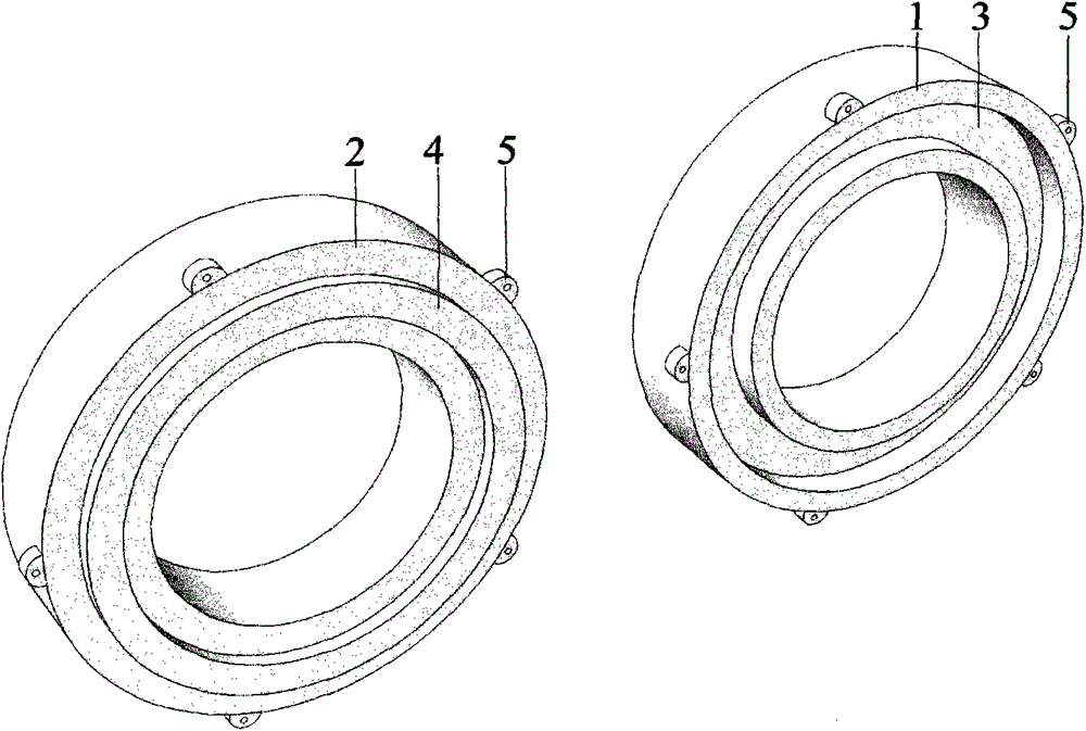 Chimeric combined vascular anastomosis device