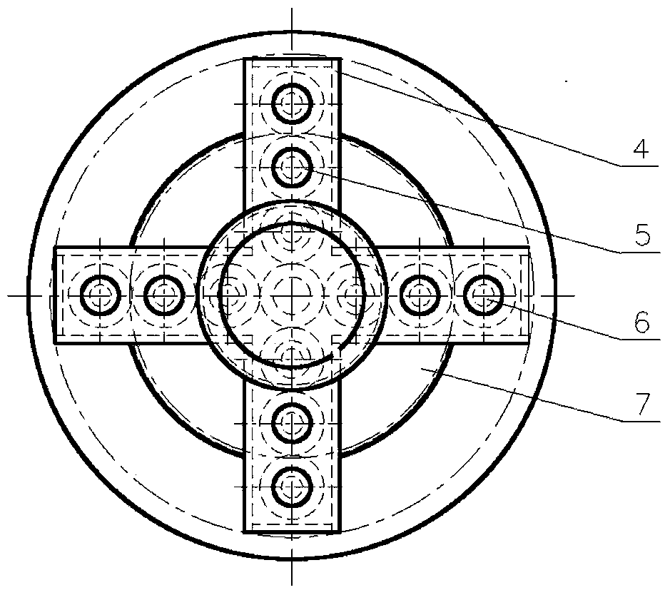 An electromechanical barring for a water turbine