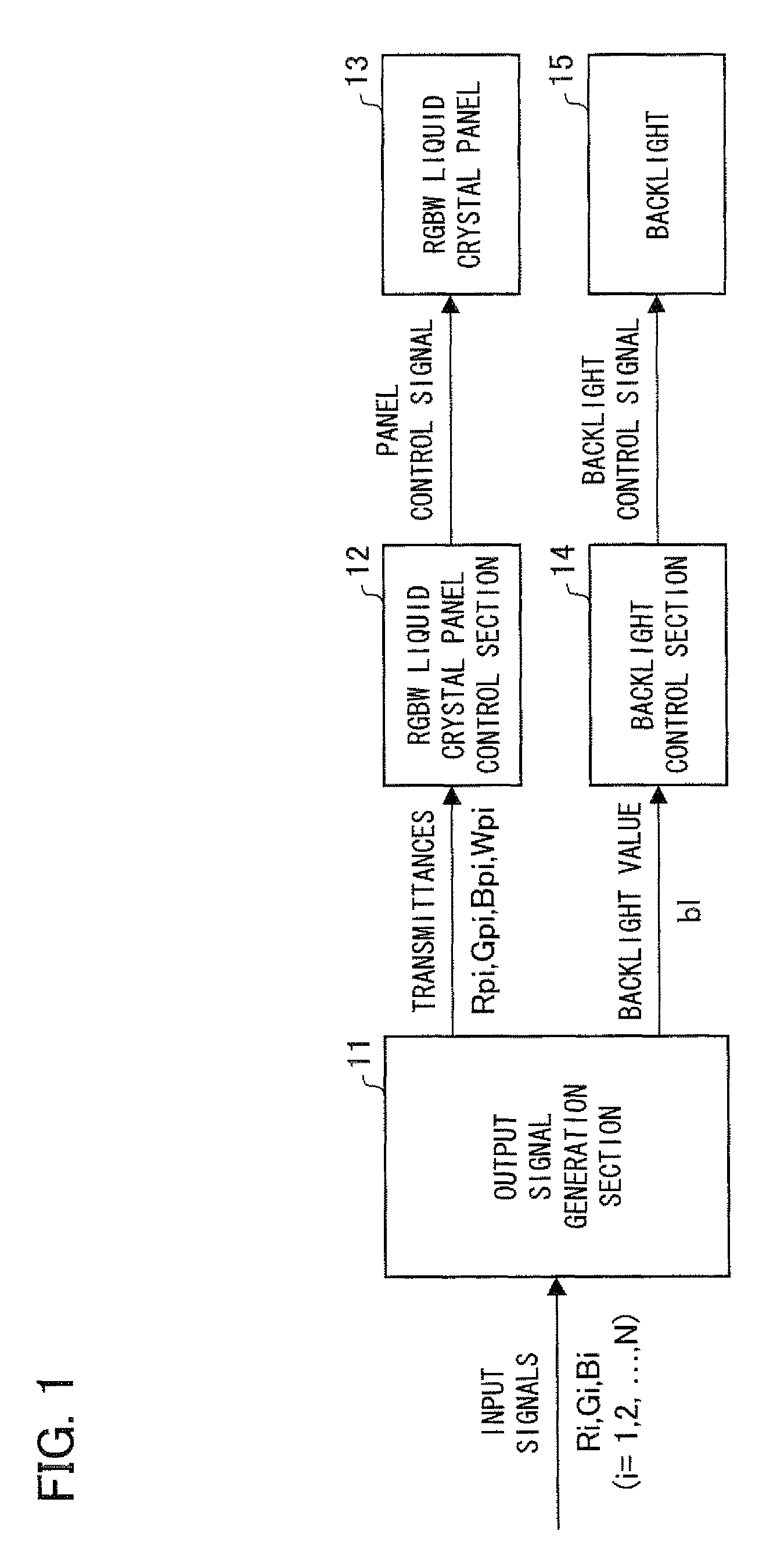 Transmission liquid crystal display device