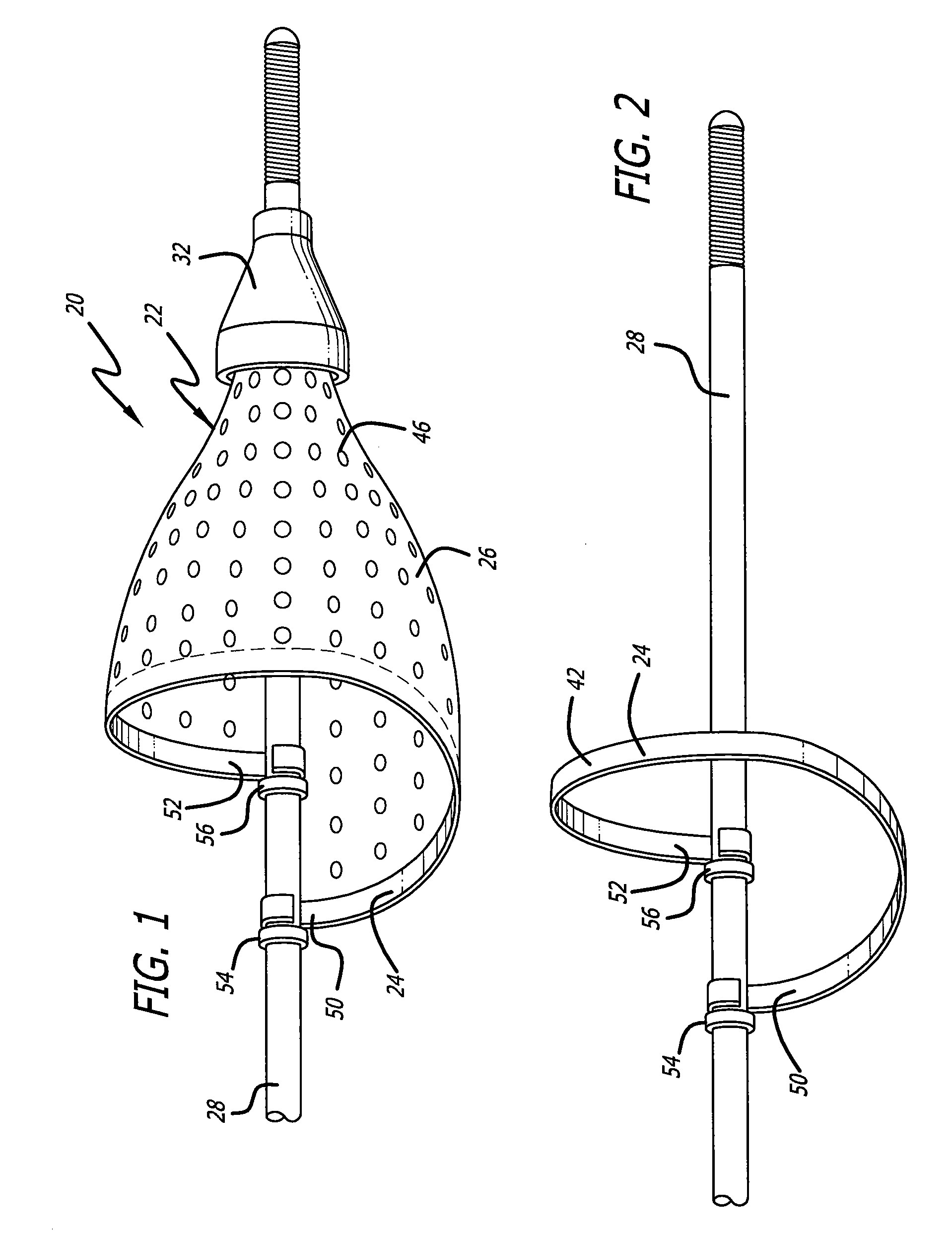 Single-wire expandable cages for embolic filtering devices