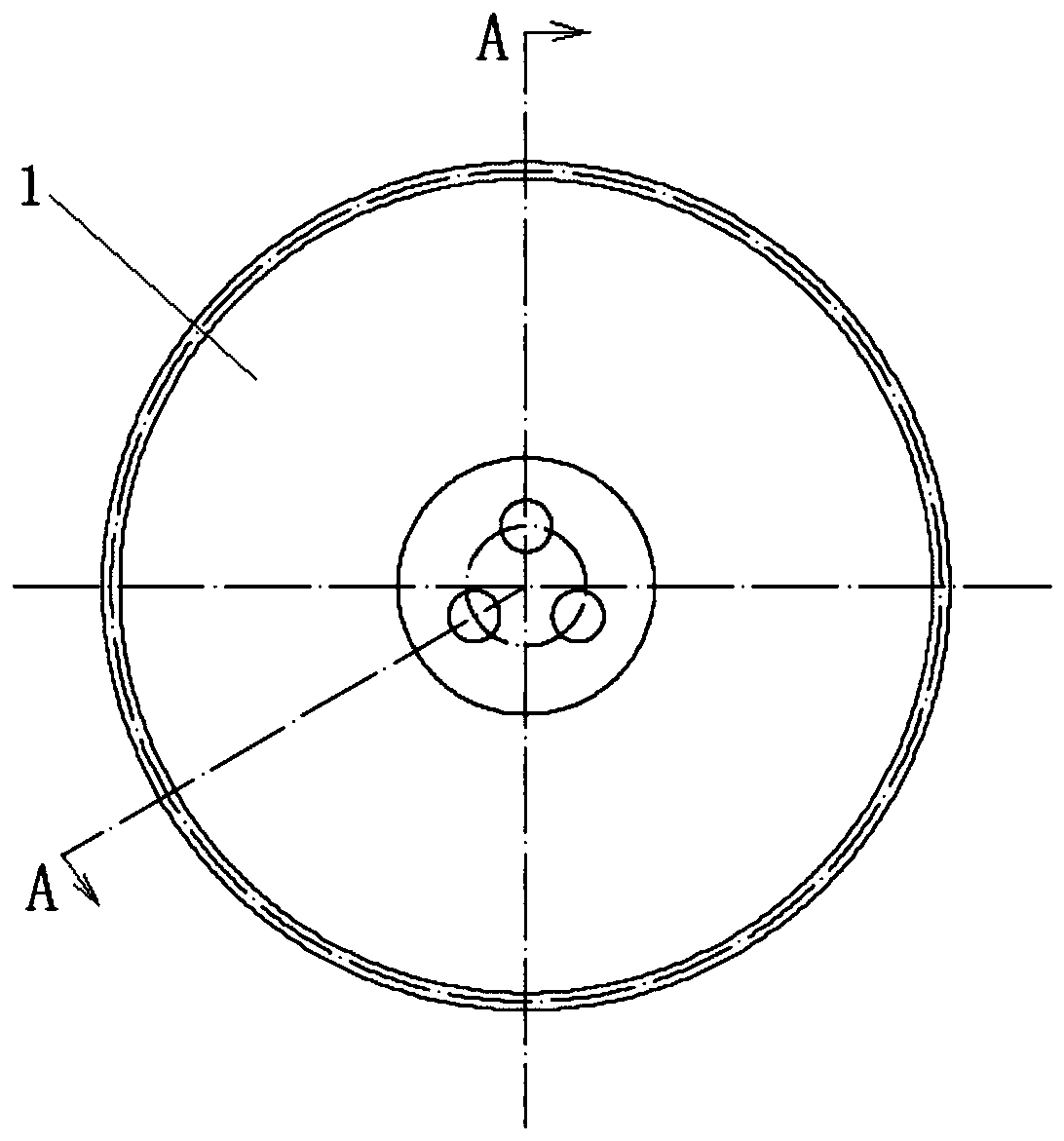 Vacuum glow ion nitriding process for reducing deformation of precision gears of industrial robots