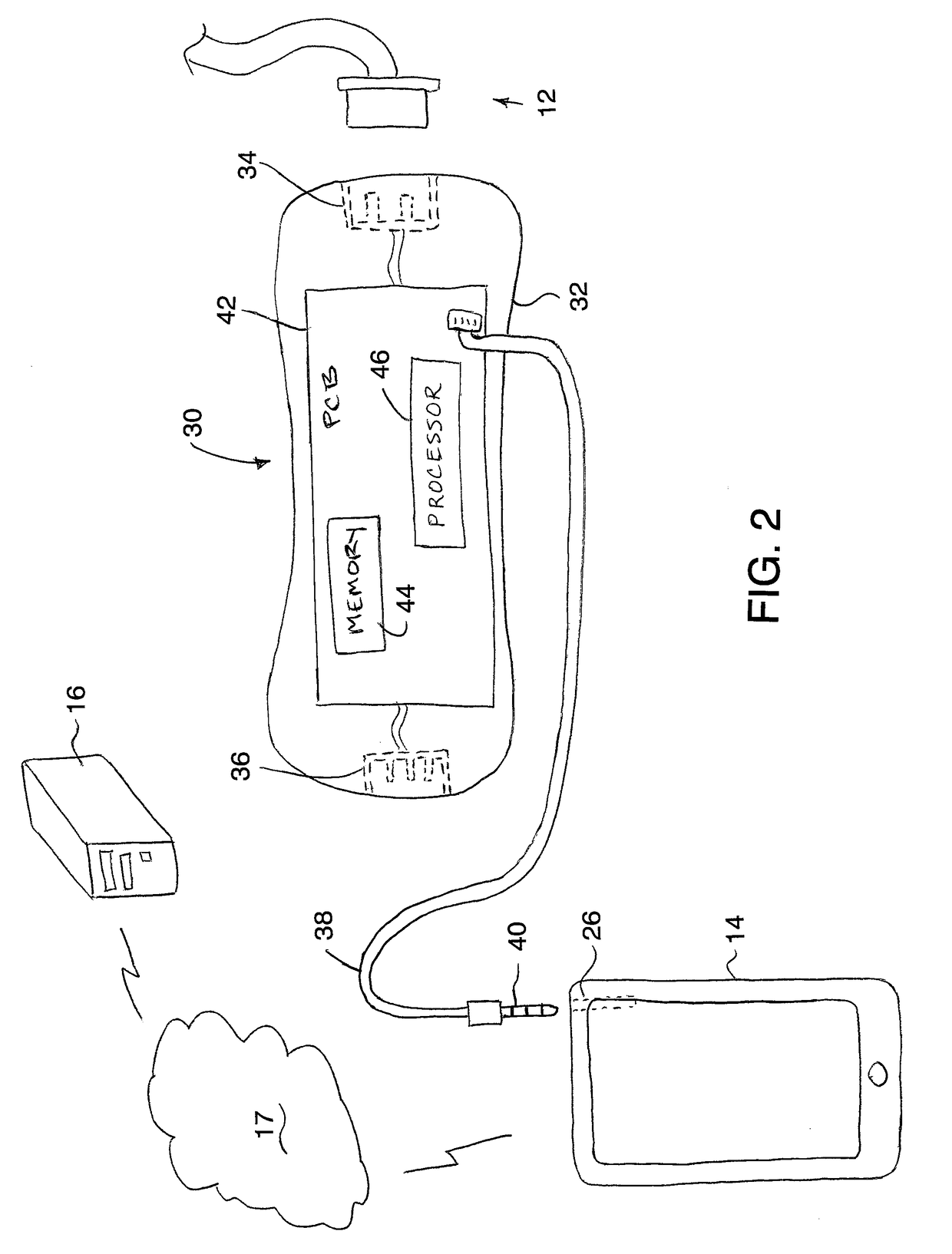 System and method for communicating grain bin condition data to a smartphone