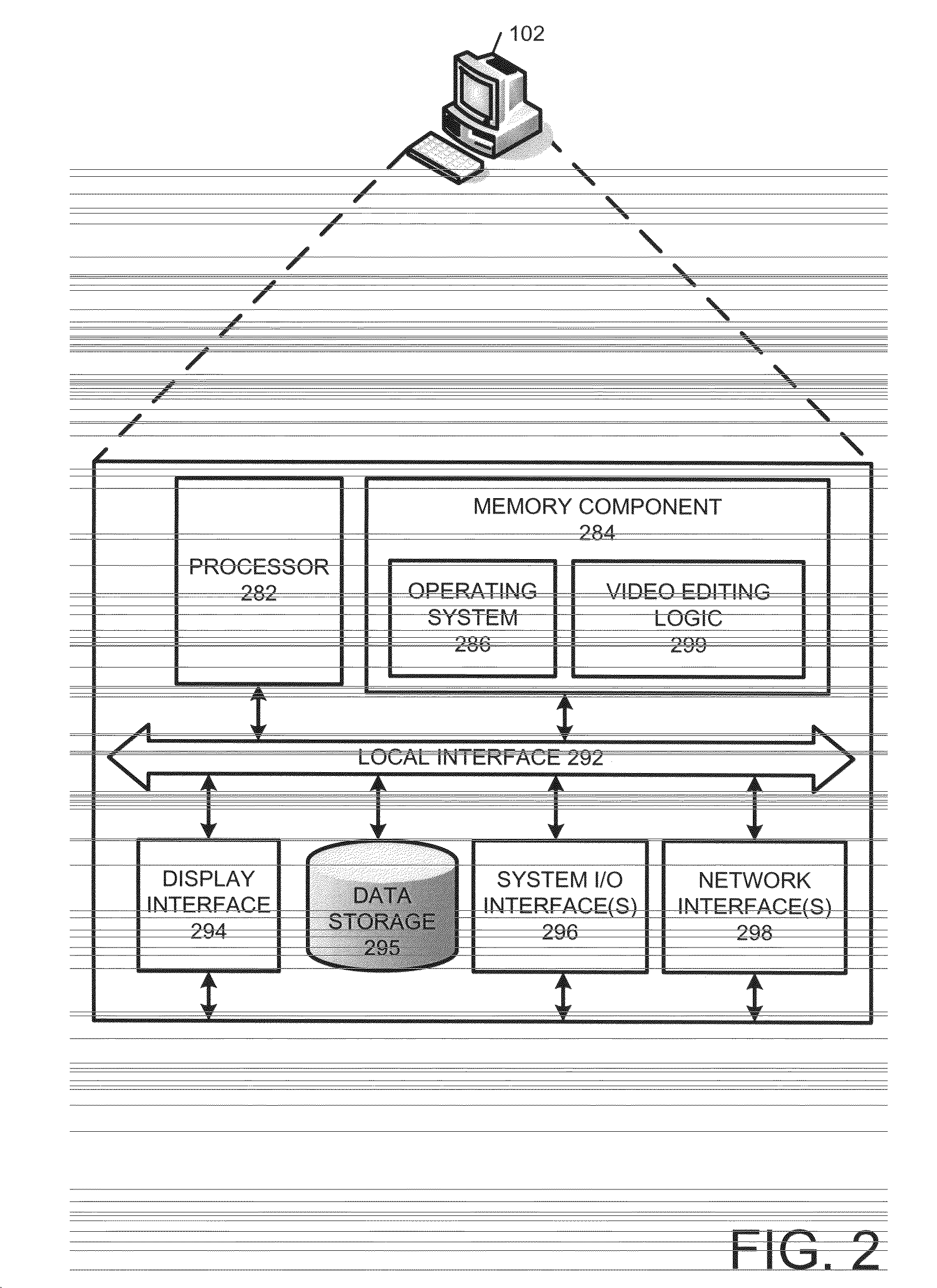 Collaborative editing in a video editing system