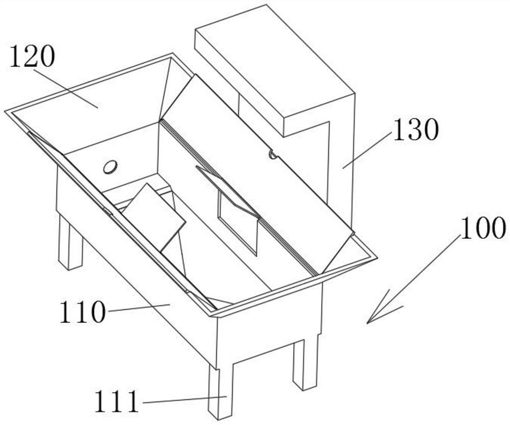 A kind of dipping equipment for iron core transformer