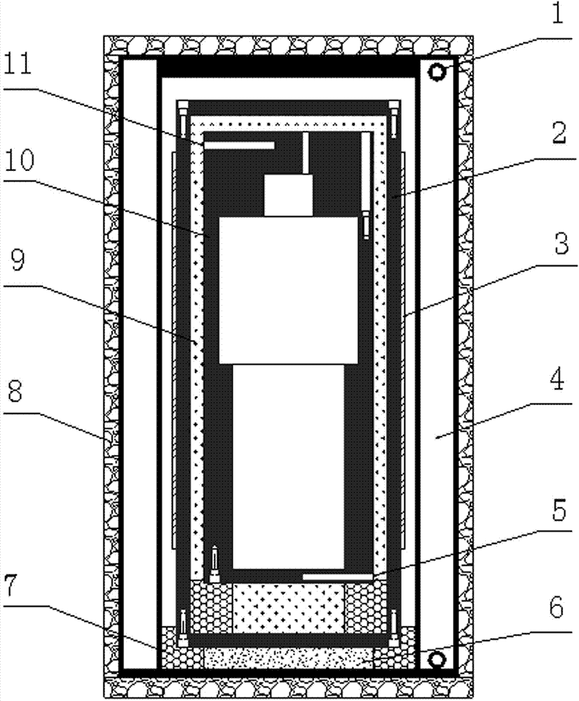 Multilayer metal soaking thermostatic bath