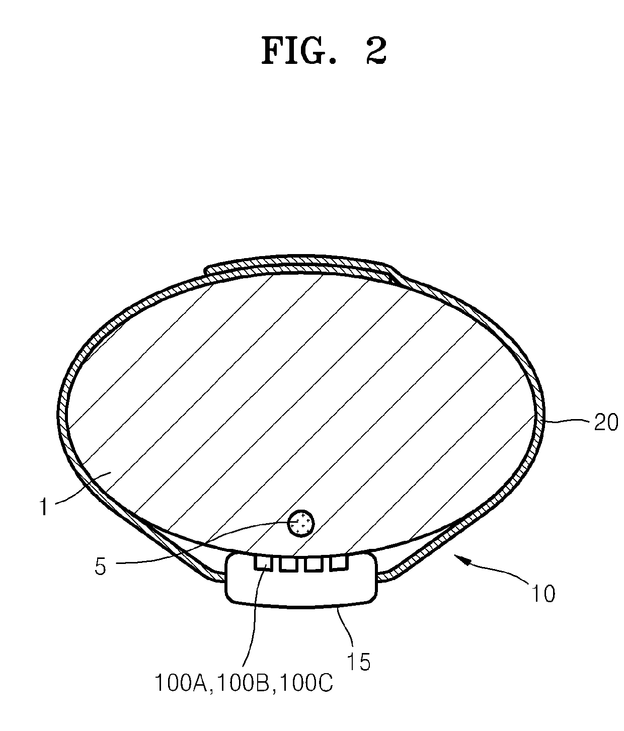 Contact force sensor package, blood pressure meter with the same, and method for fabricating the contact force sensor package