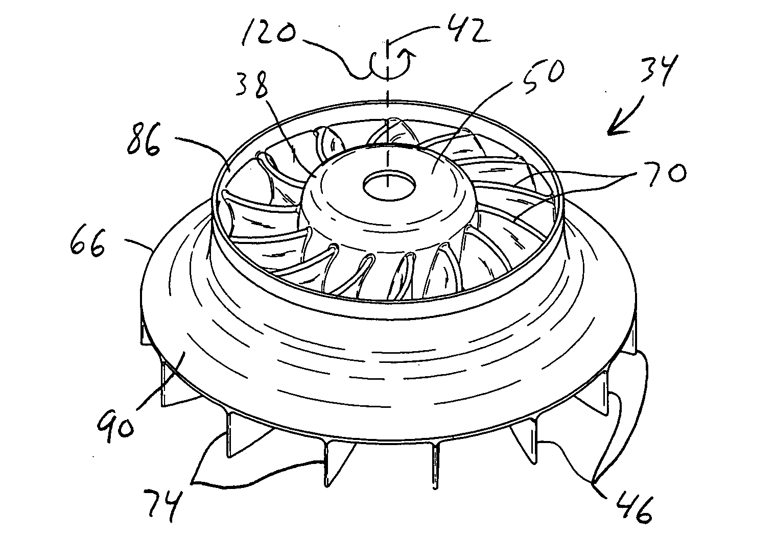 Centrifugal blower