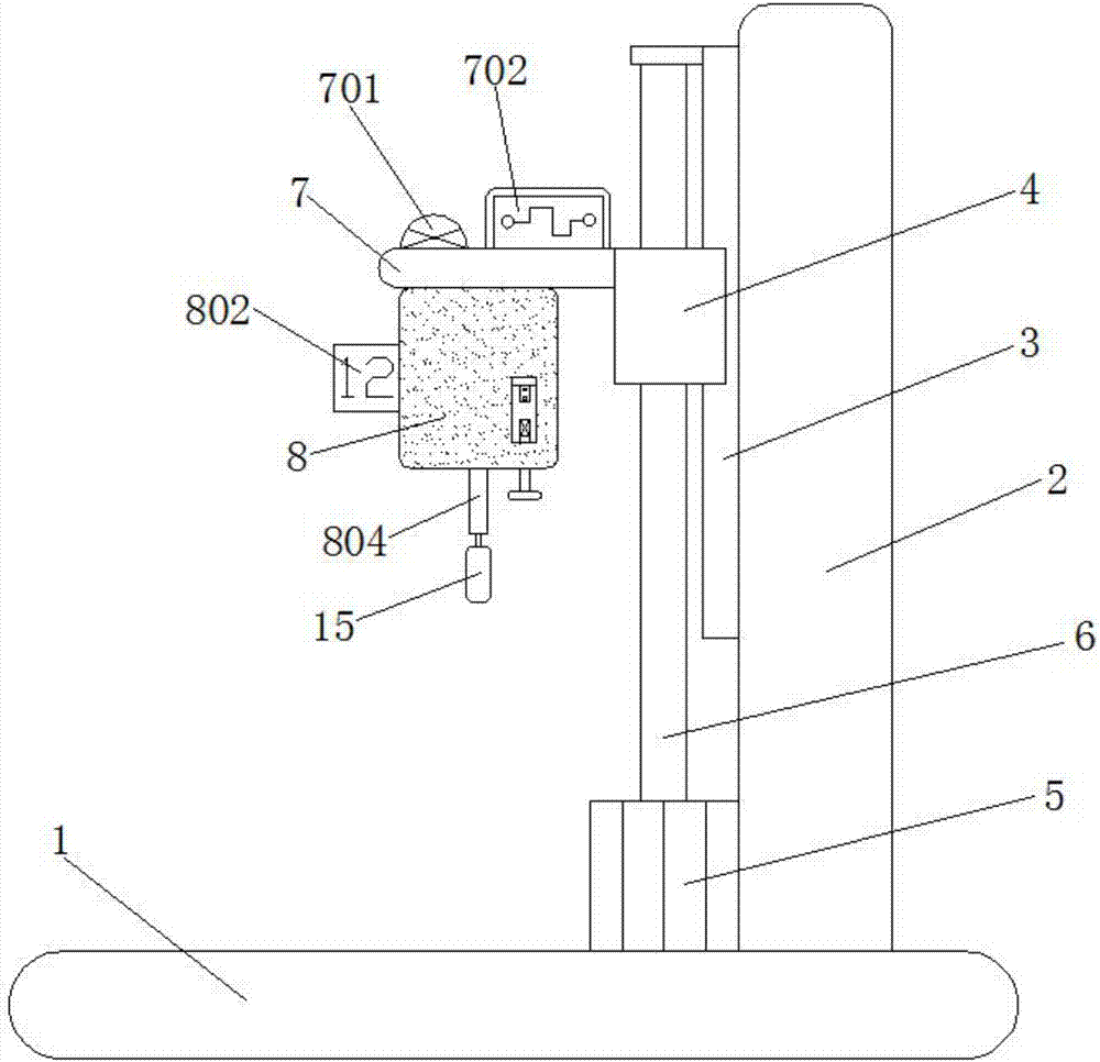 Tension exercise rehabilitation device for department of burns