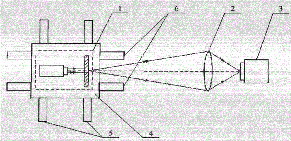 Method and device for measuring lateral magnification of optical system based on point target image stitching