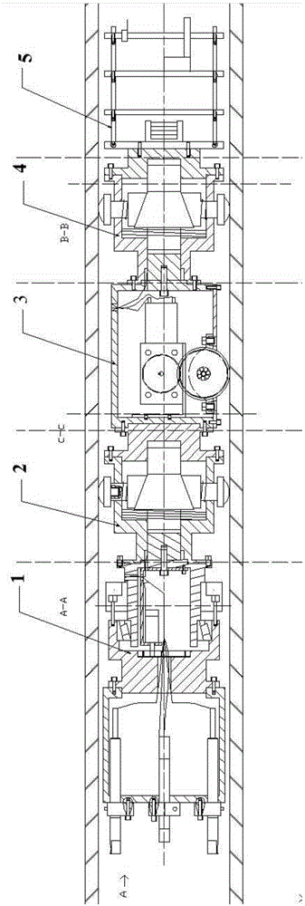 Pipeline inner bore quality detection mini-sized mobile robot and control method therefor