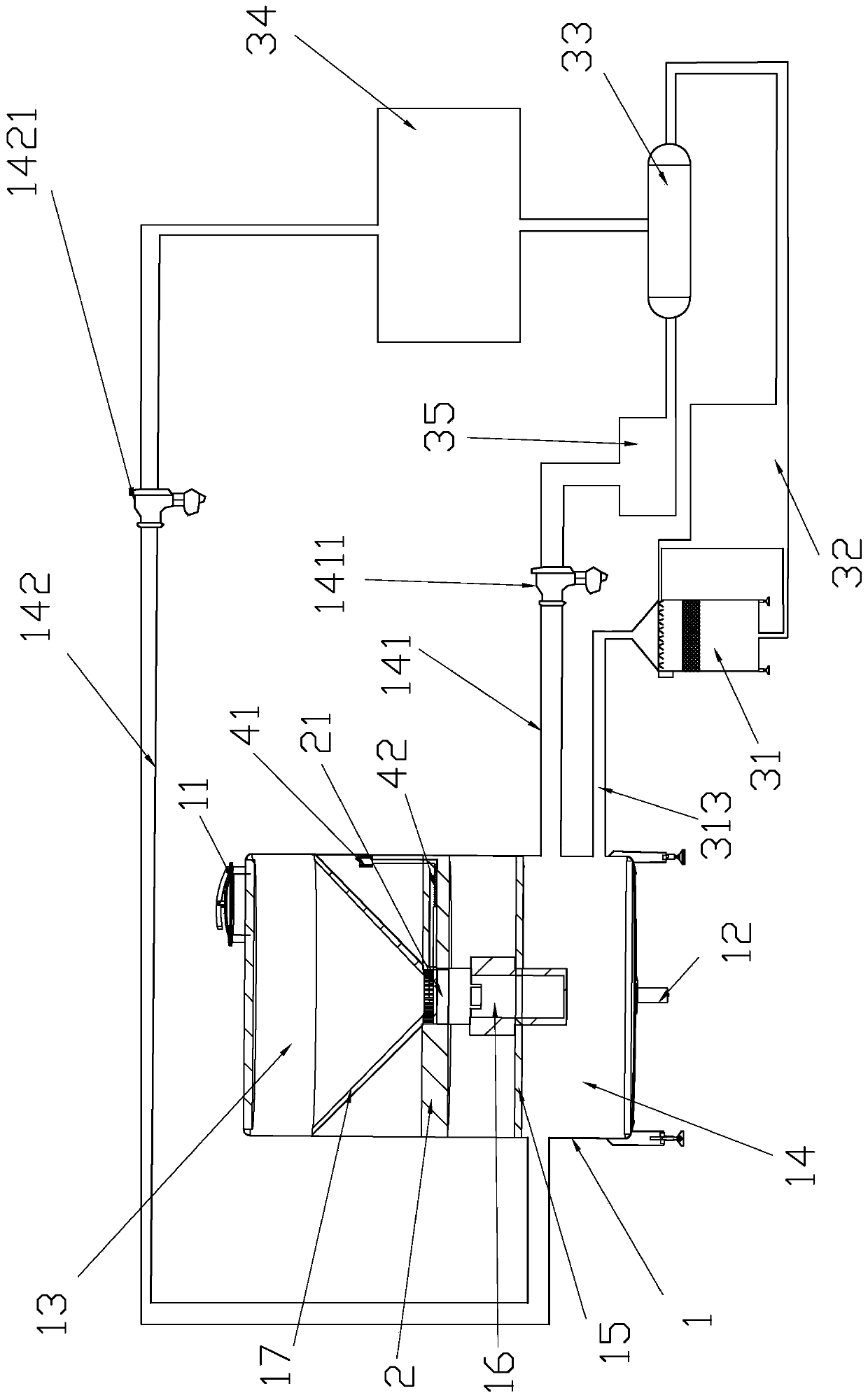 Novel anti-leakage and steam-recycling copper processing equipment