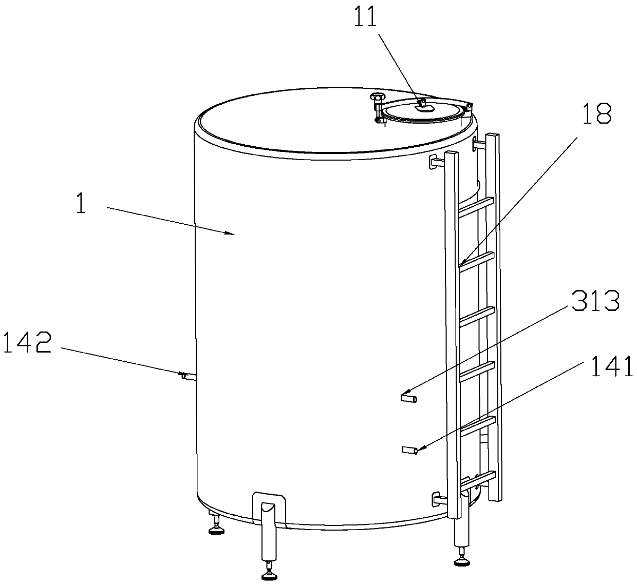 Novel anti-leakage and steam-recycling copper processing equipment