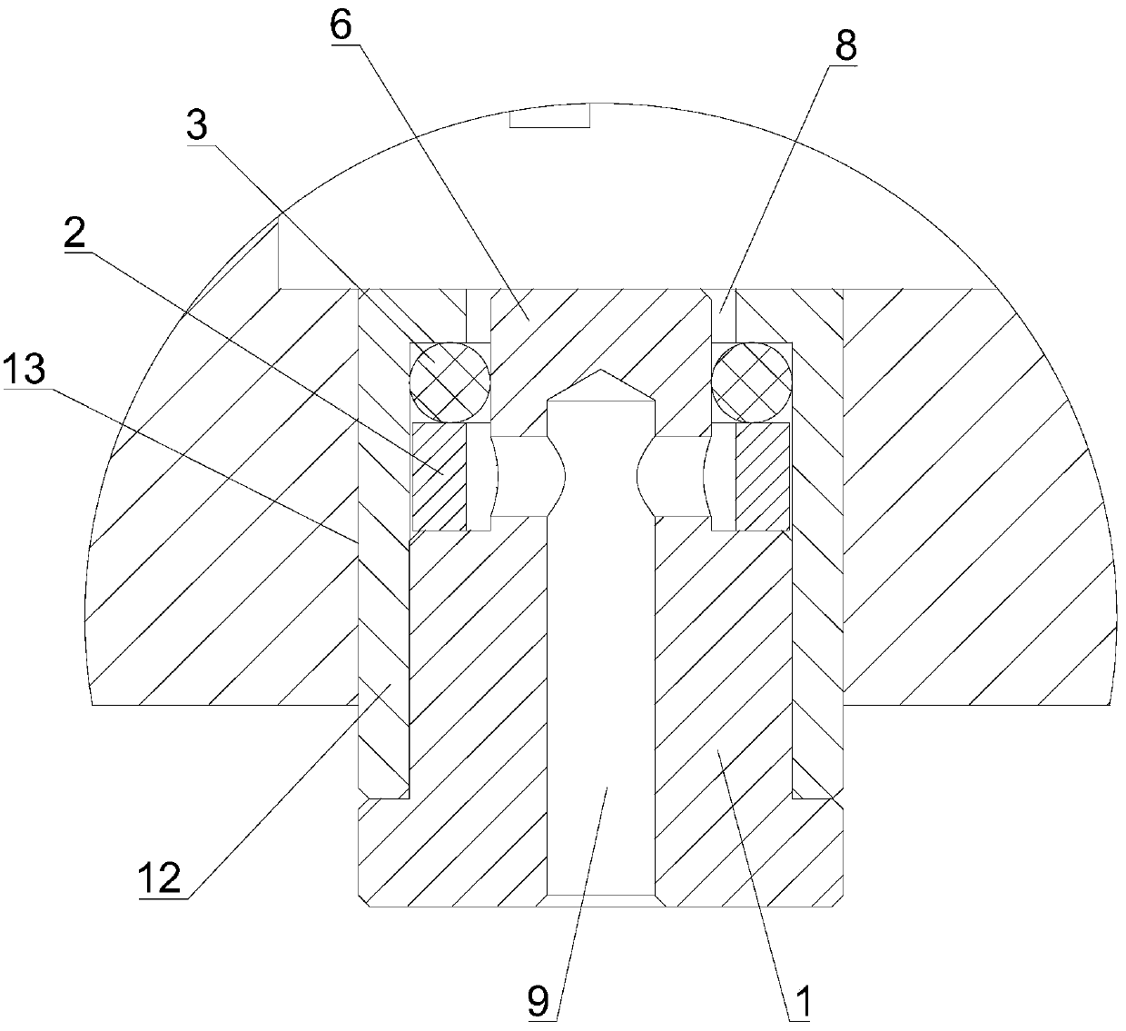 Waterproof and breathable structure of starter