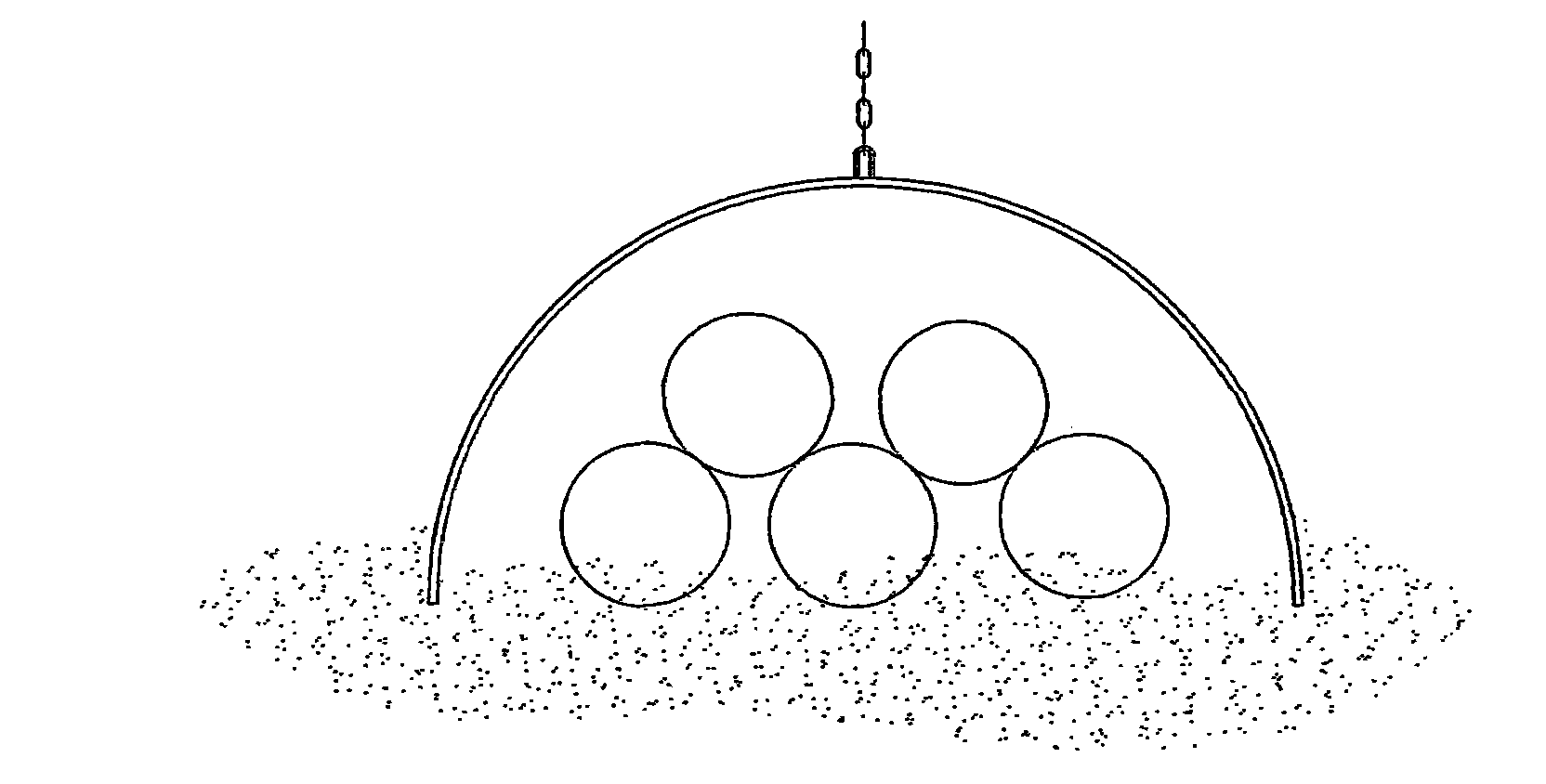 Post-forging heat-insulating protective guard of 2000T high-speed forging press