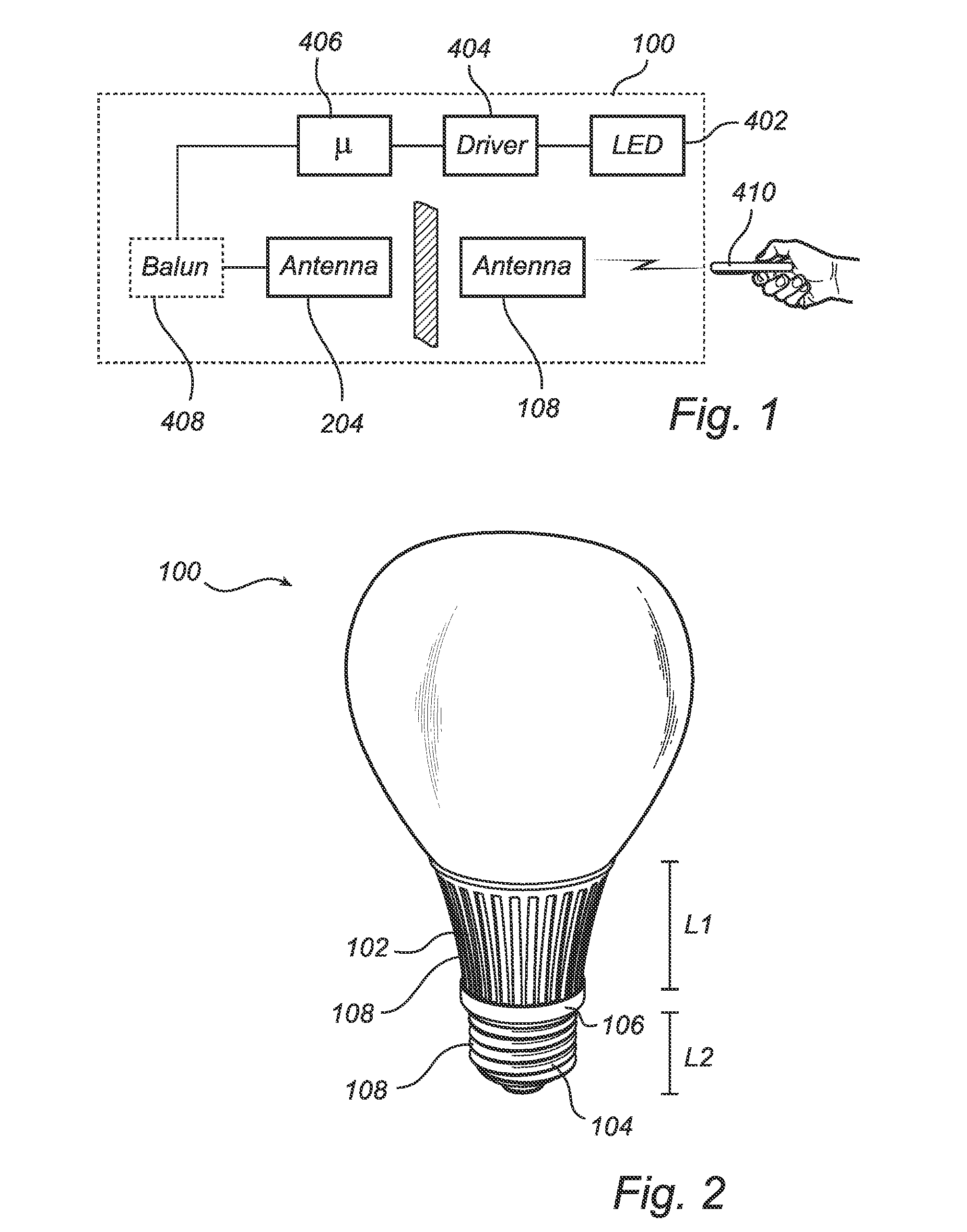 Controllable lighting assembly