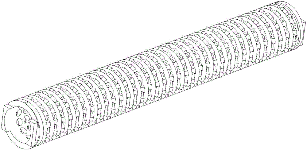 Mini distributed fiber temperature measuring calibration device and method