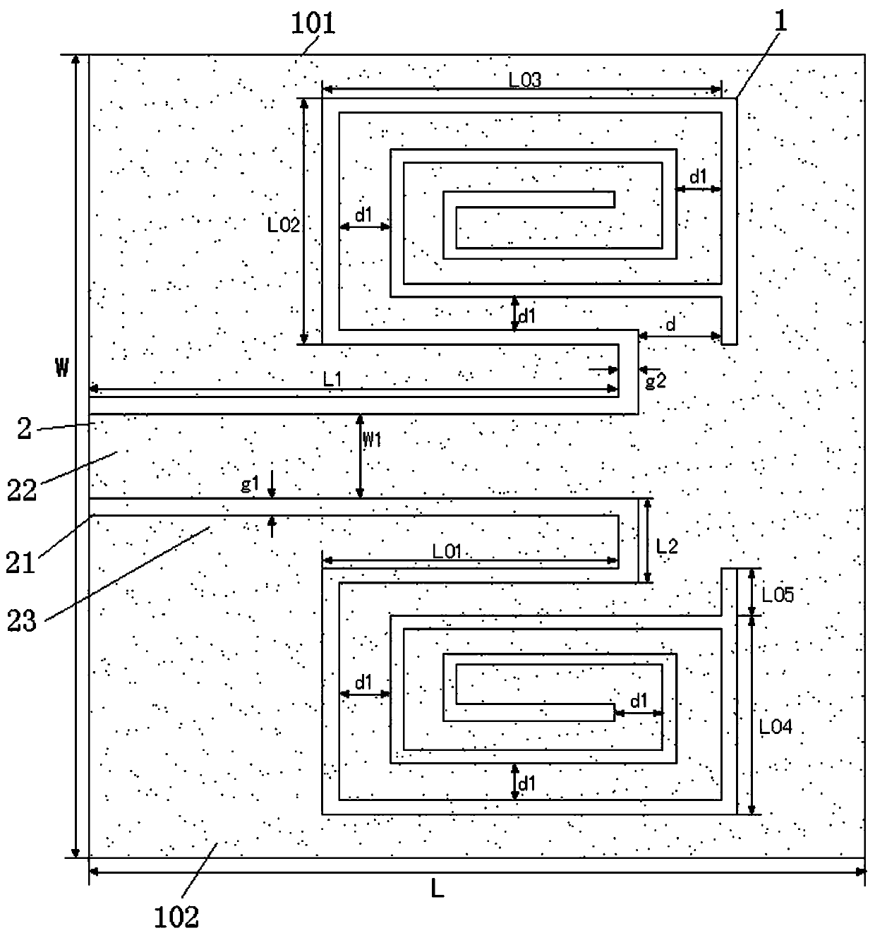 Single-spiral slot antenna based on coplanar waveguide feed