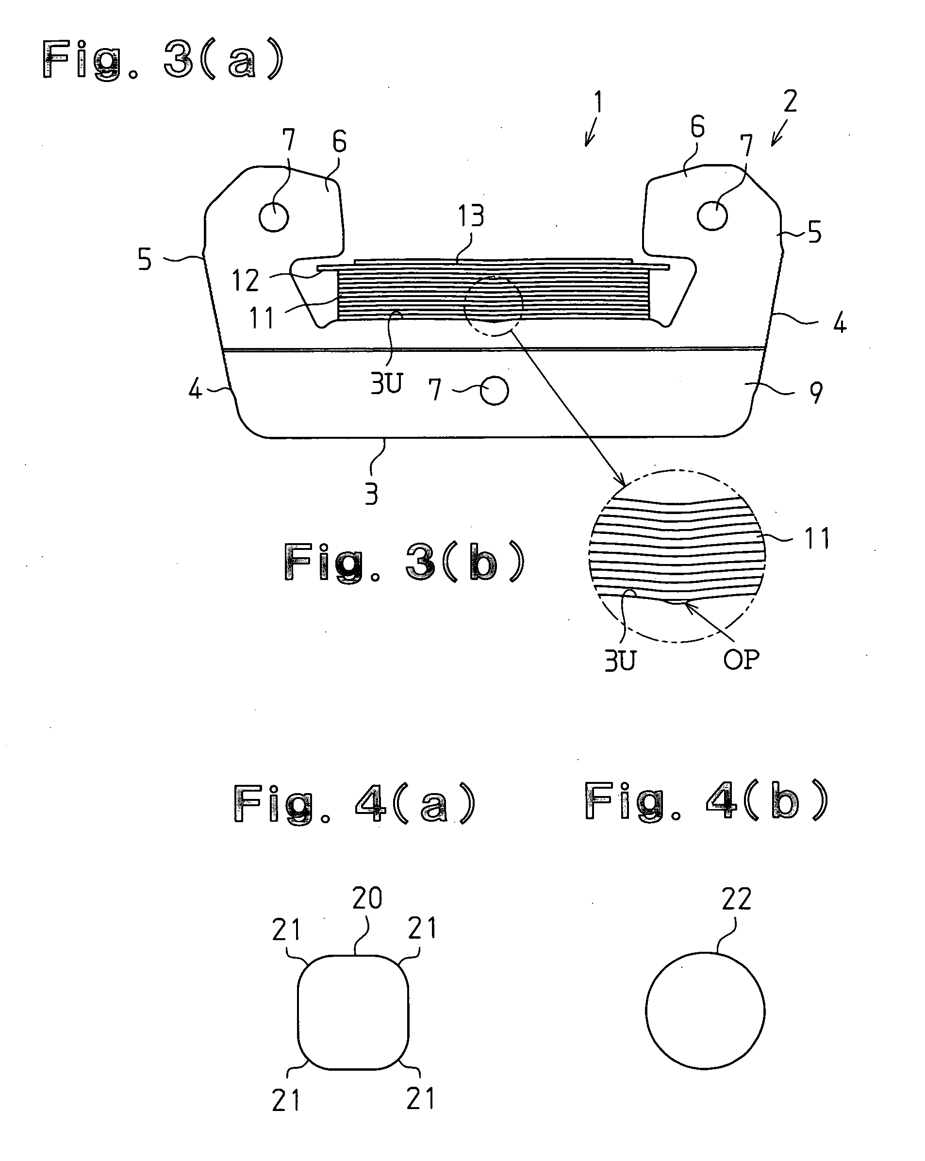 Metallic belt and push block used therefor