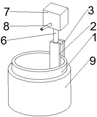 Blueberry seedling culture device