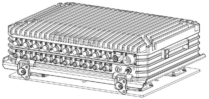 Antenna duplexer suitable for ultrashort wave radio station under tdma network