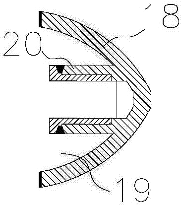 Water-hammer-resisting multi-flow-channel multi-seal check valve