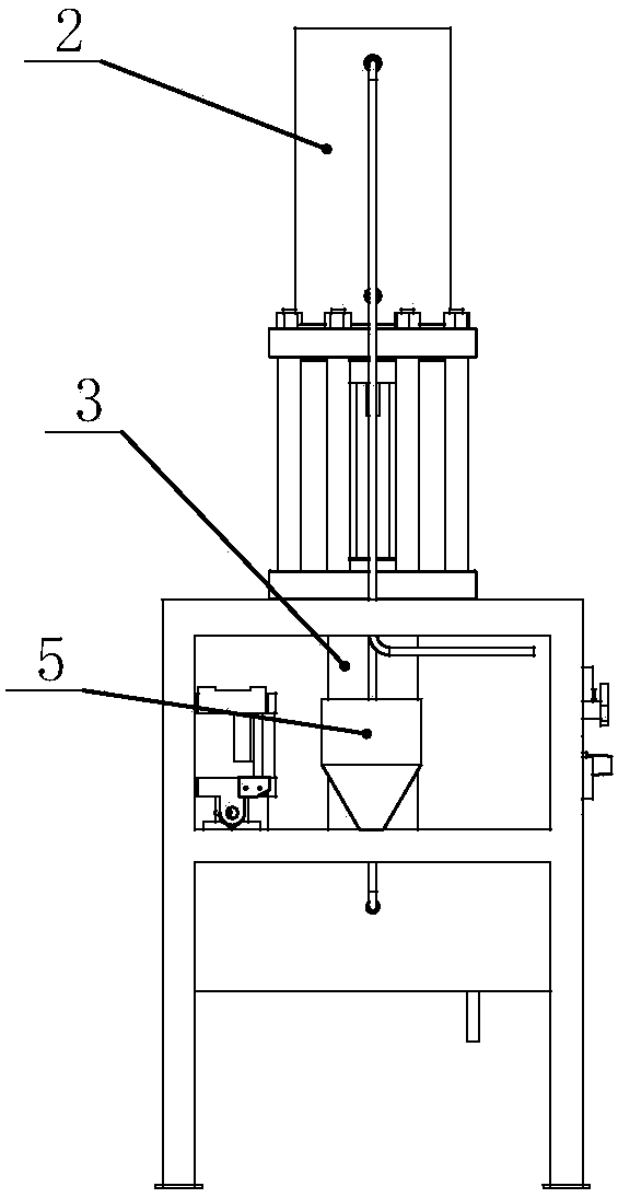 An industrial ultra-high pressure cell crushing method and a cell crushing machine