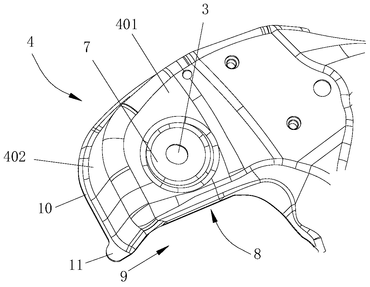 Vehicle sub-frame structure and installation method thereof