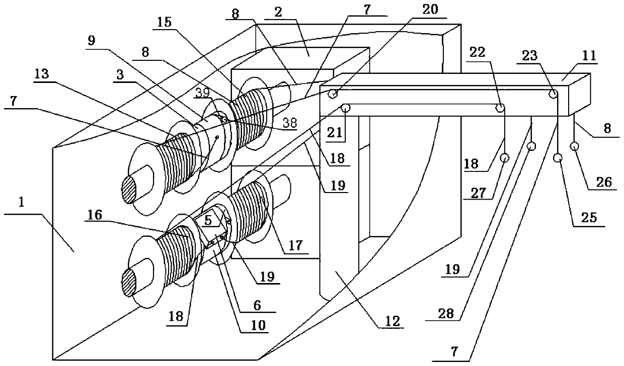 Building or structure with multifunctional rope releasing equipment