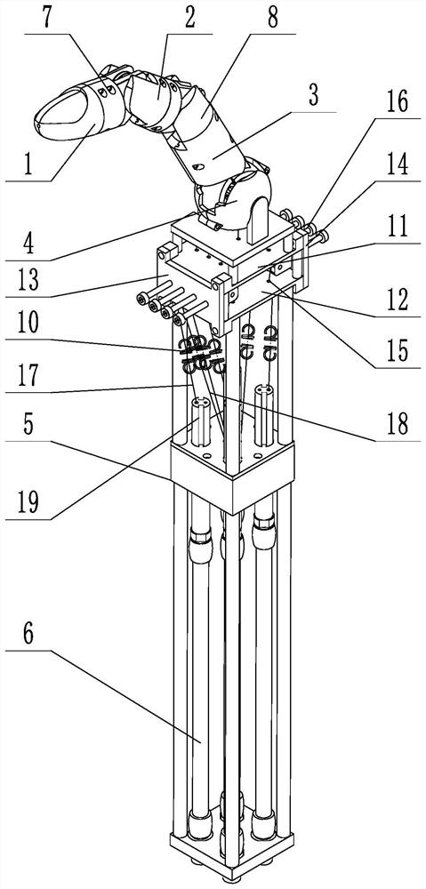 A Tensioned Structure for Fully Actuated Finger Pneumatic Muscles in Robots