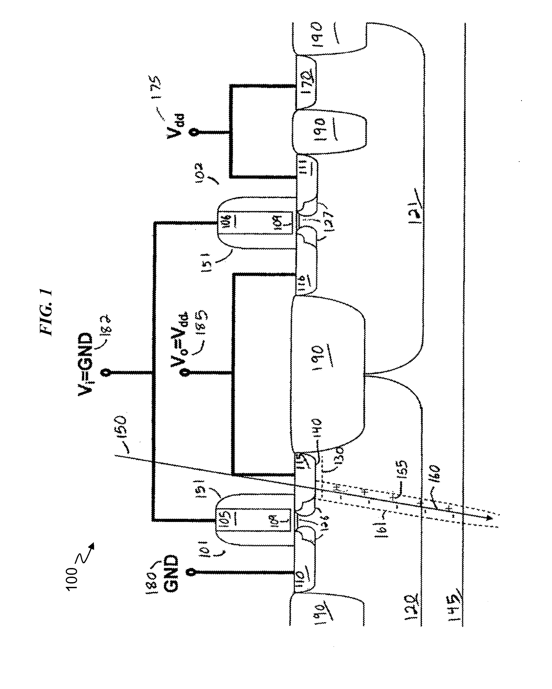 Method of manufacturing a CMOS device with zero soft error rate