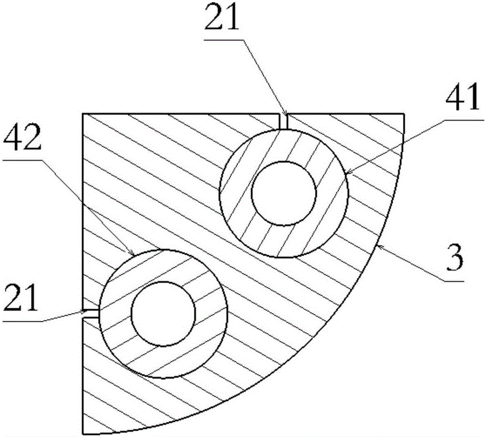 Circuit tube for home decoration