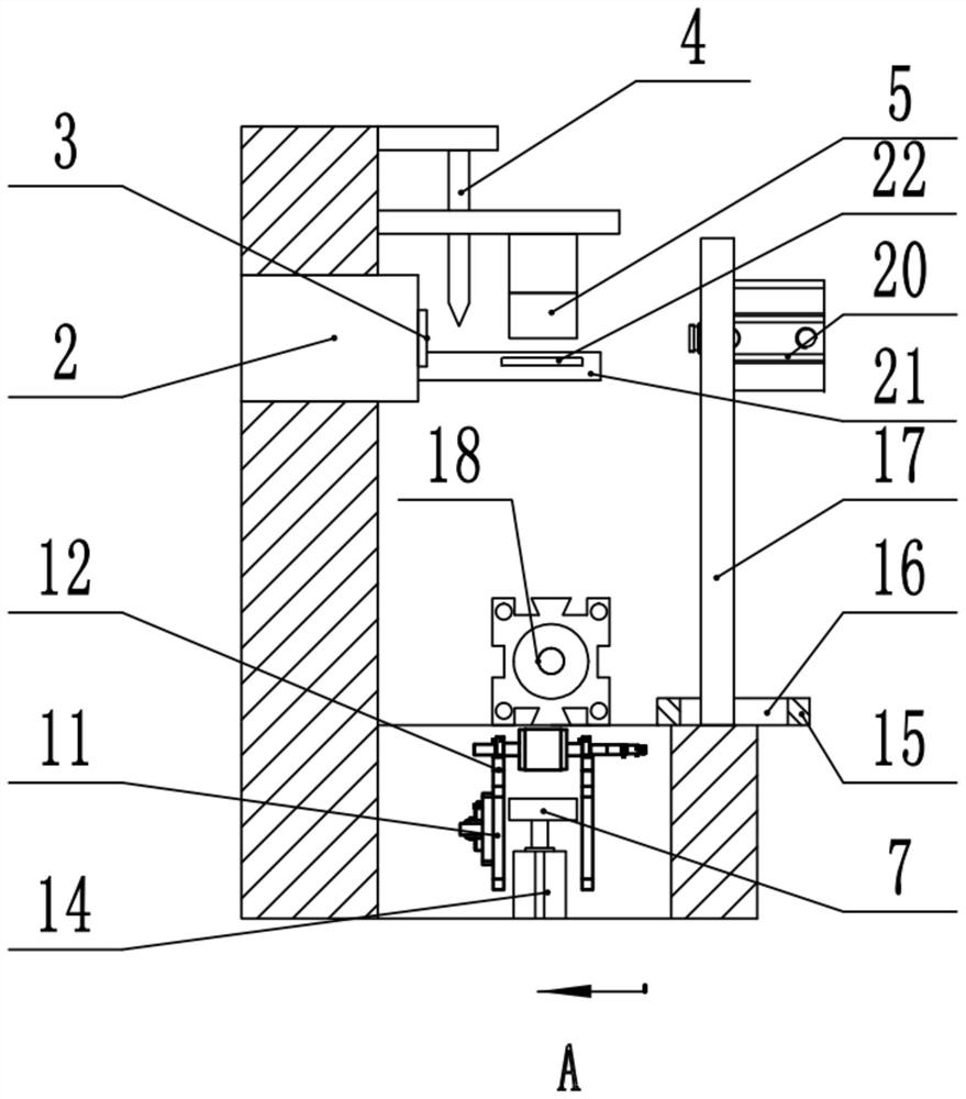 Rotor spot welding device