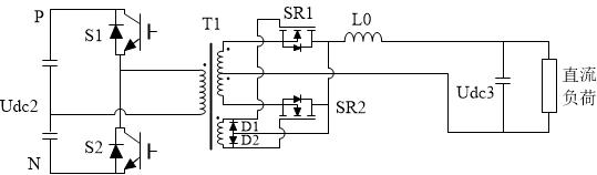 High-efficiency low-voltage large-capacity direct-current power supply and control method thereof