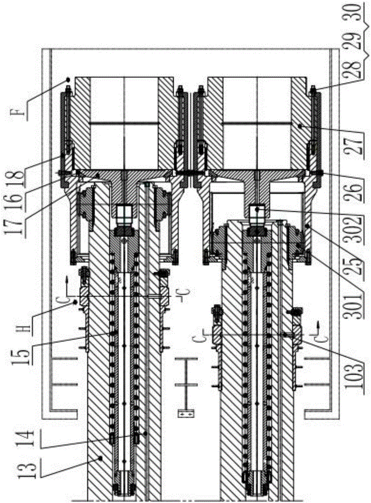 Modified thin oil lubrication drum-shaped tooth type coupling