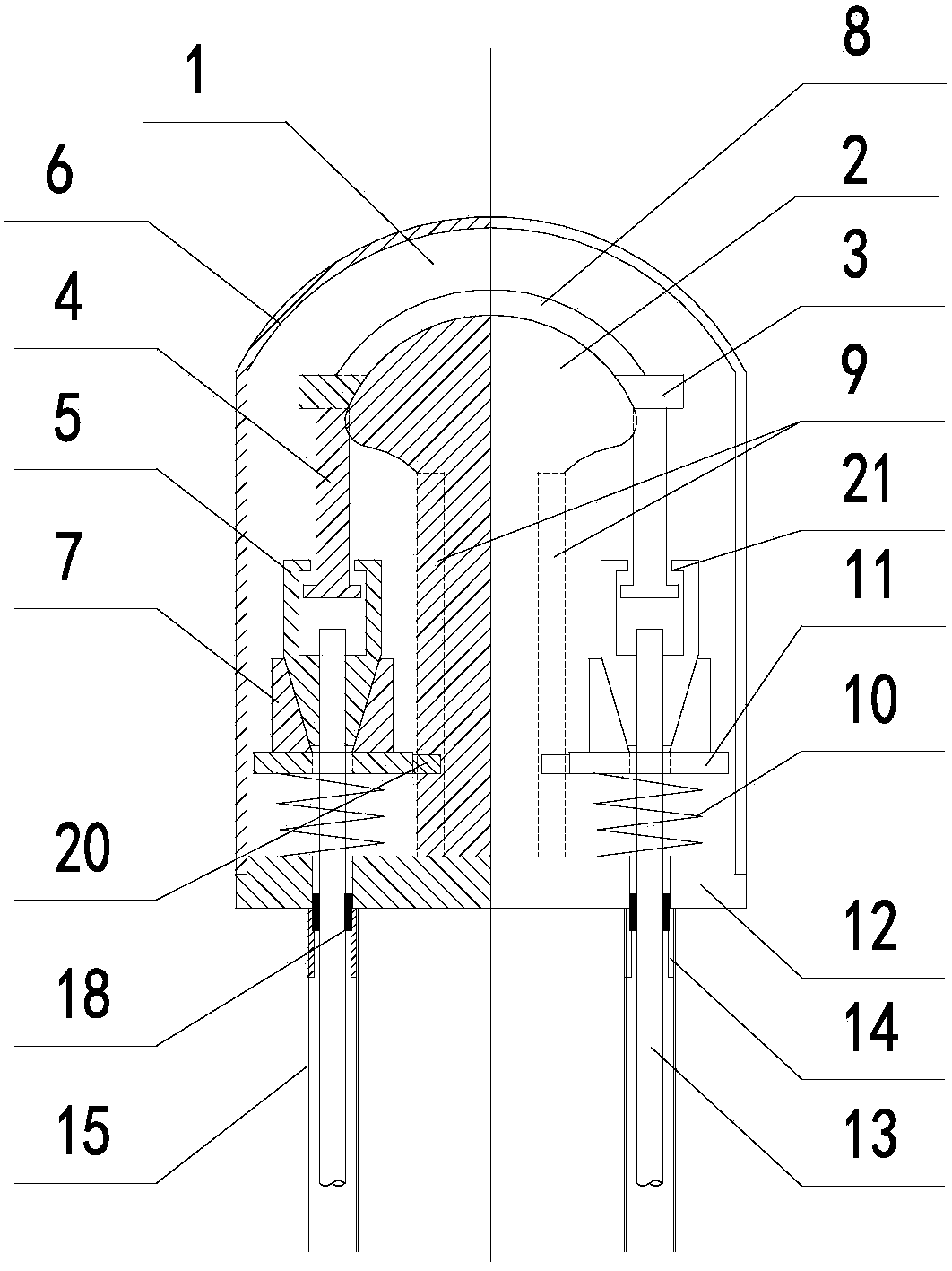 Recoverable U-shaped anchor cable for main bar of working cable and using method thereof