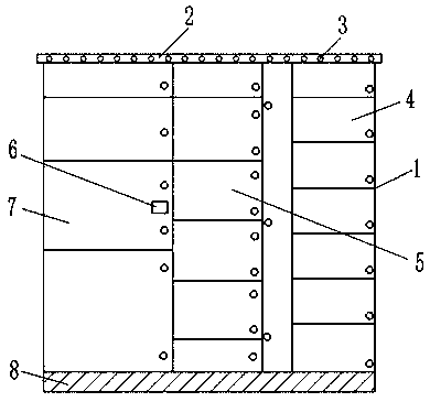 Combined intelligent distribution cabinet