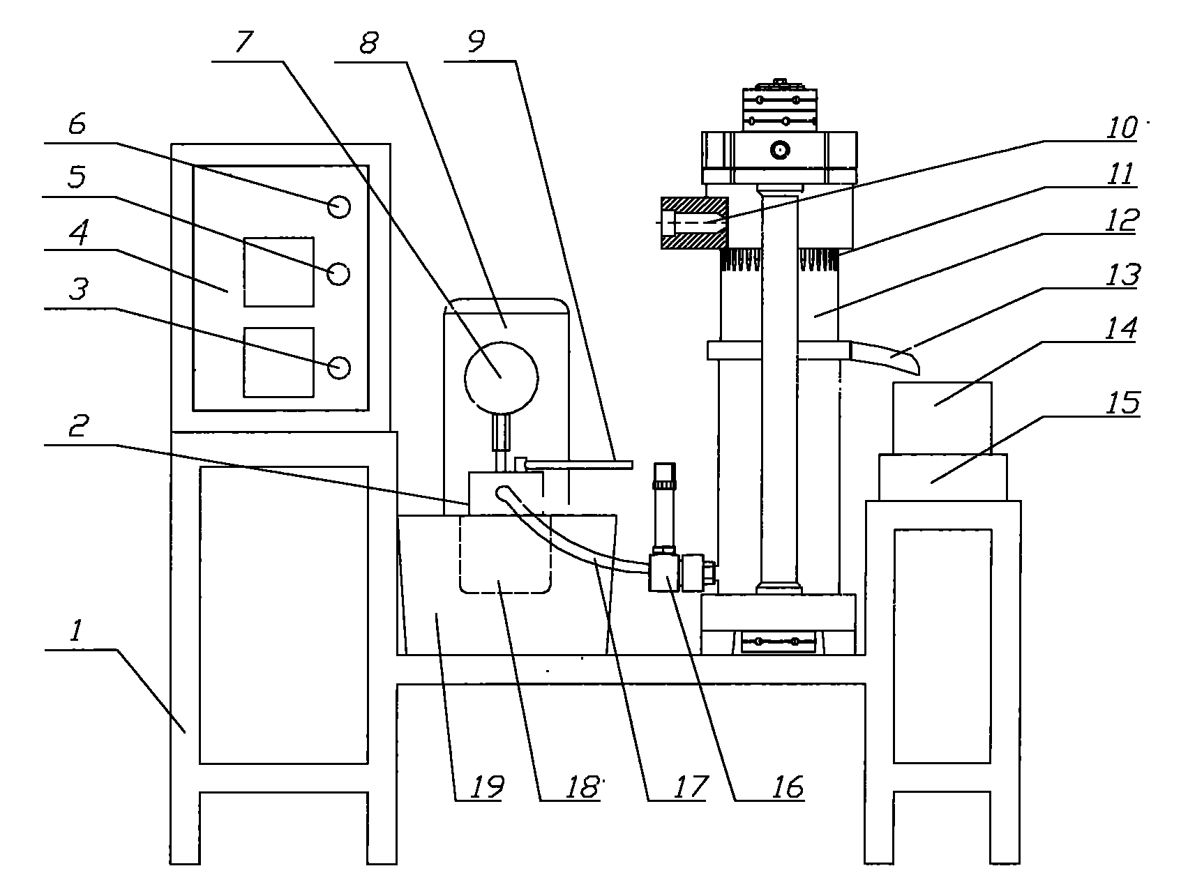 Extrusion deoiling powder-making machine for traditional Chinese medicine