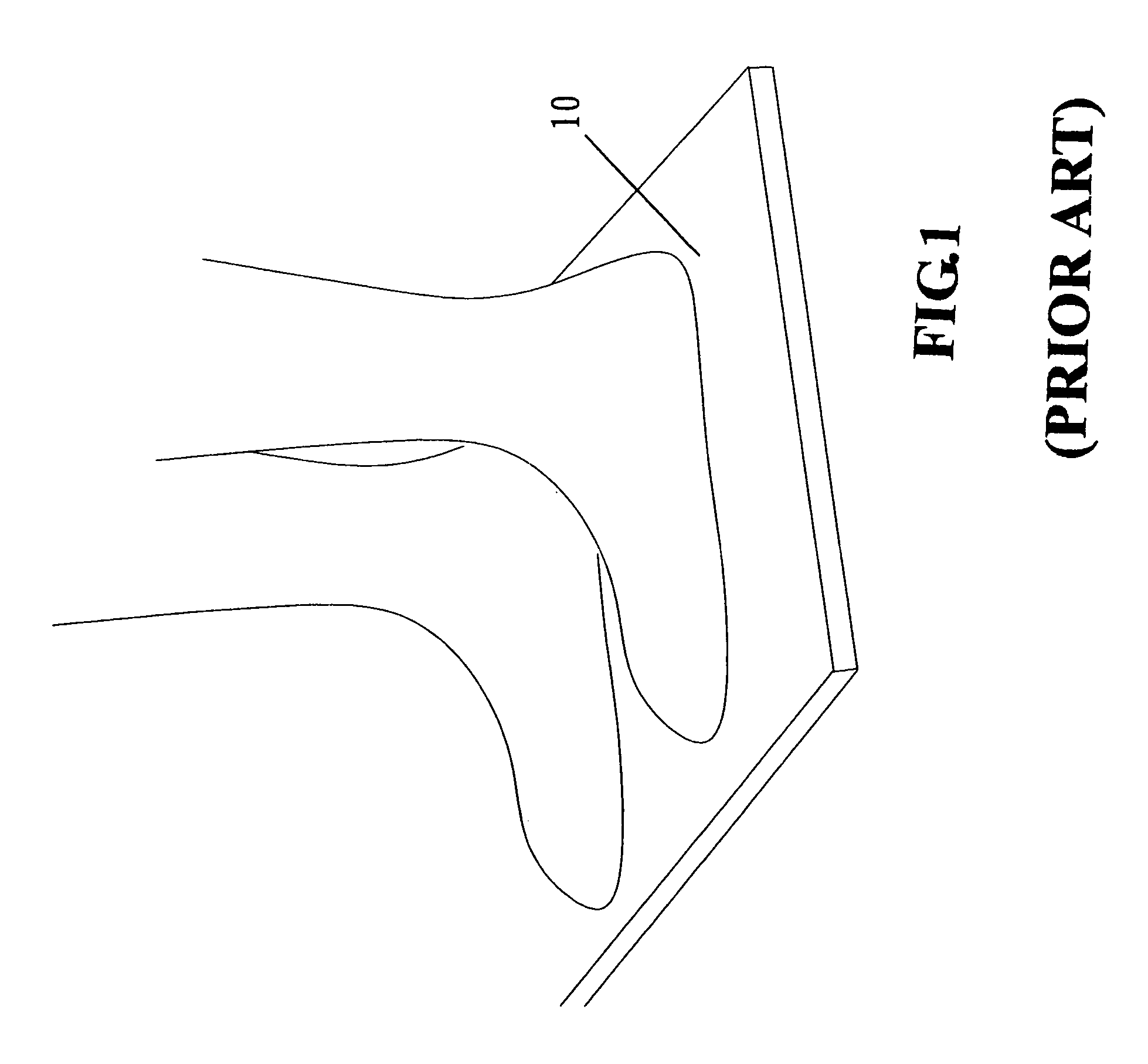 Foot pressure testing structure