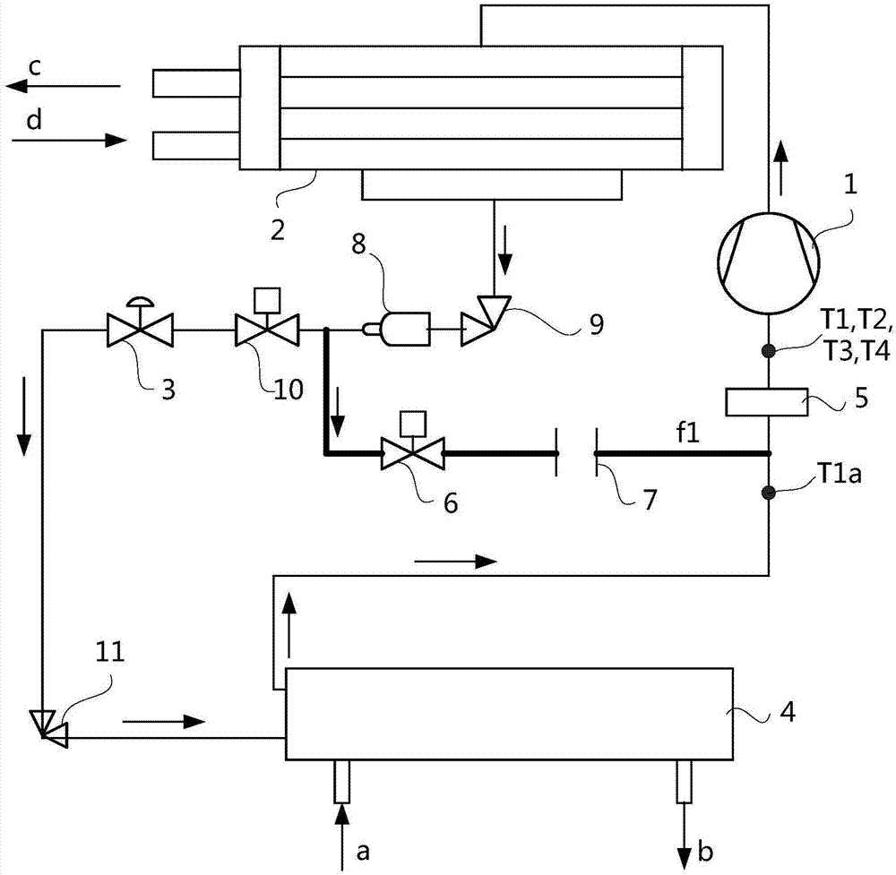 Air-conditioning system and liquid-spray control method for compressor