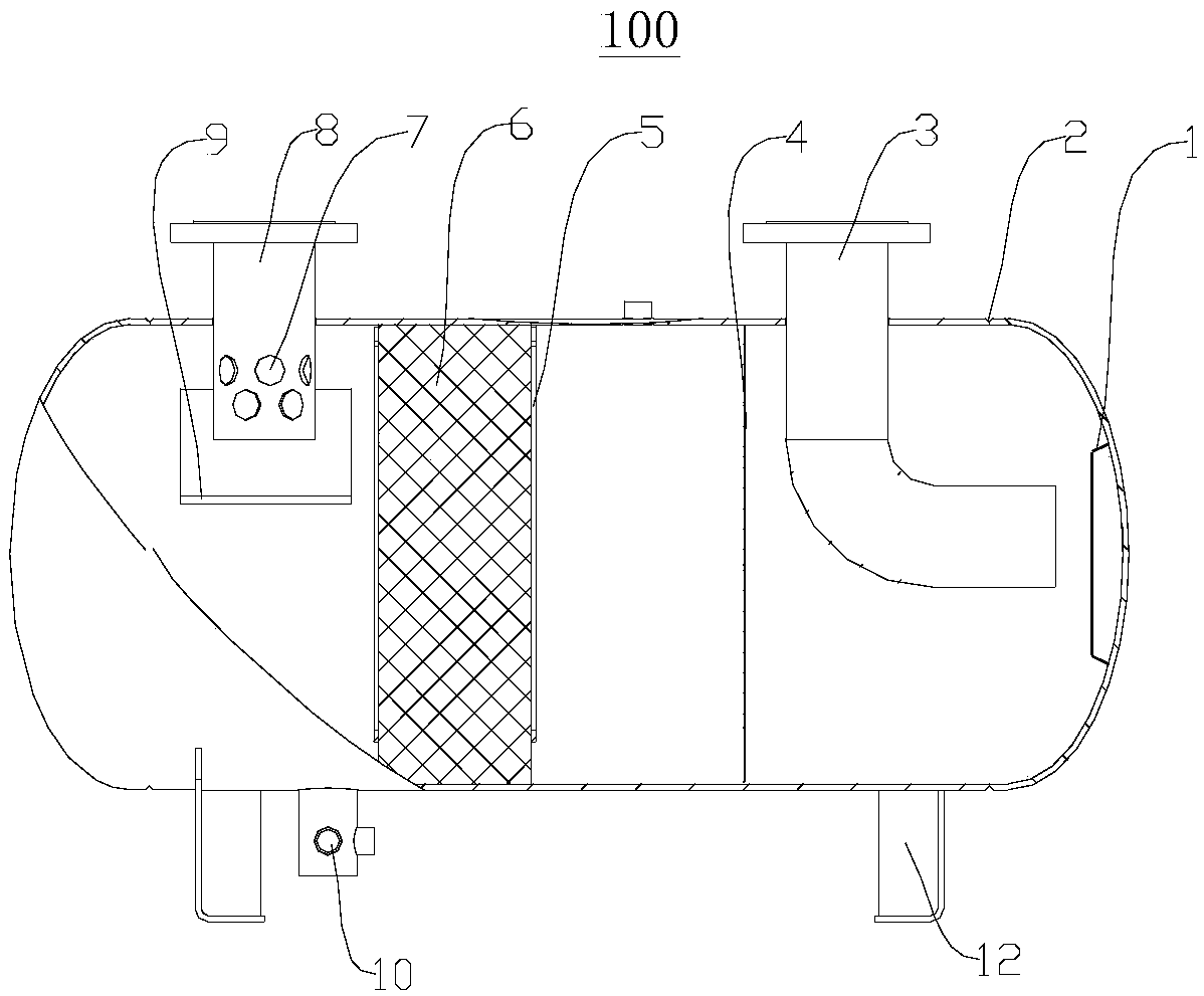 Oil-gas separator and air-conditioning system having the same